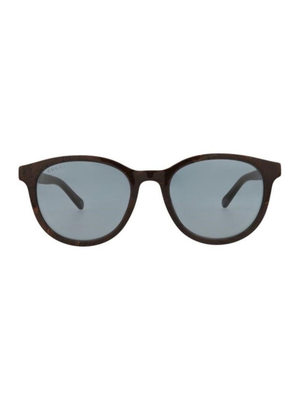 New Gucci Mens Round/Oval Brown Brown Grey Fashion Designer Sunglasses